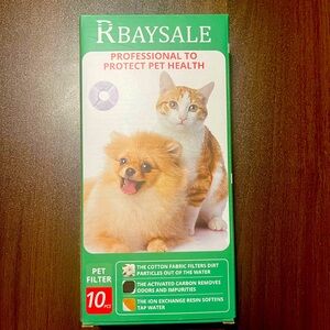 Pet water fountain filters. Brand new